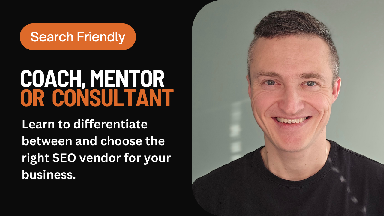 #14 Choose between an SEO coach, mentor and consultant